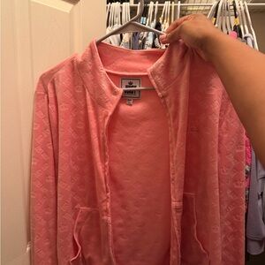Juicy Couture Pink Fleece Jacket